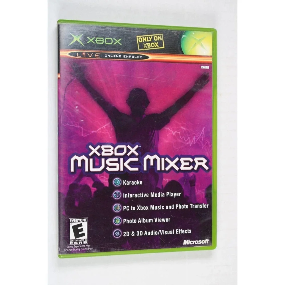 Xbox Music Mixer (Microsoft Xbox, 2003) Authentic, tested/works